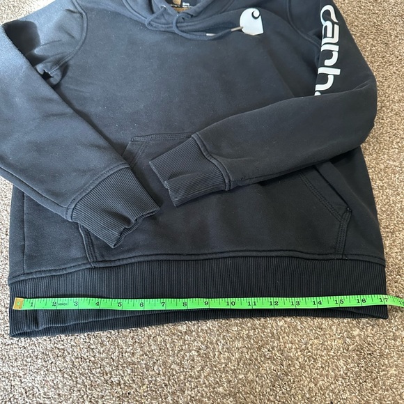 Carhartt women’s Black Logo Hoodie - Picture 8 of 13